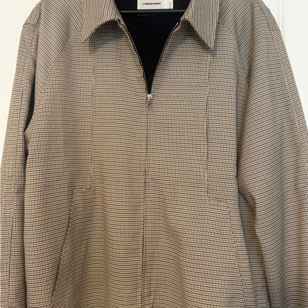 COMMON MARKET | Mens Classic Houndstooth Jacket | Size L | Never Worn